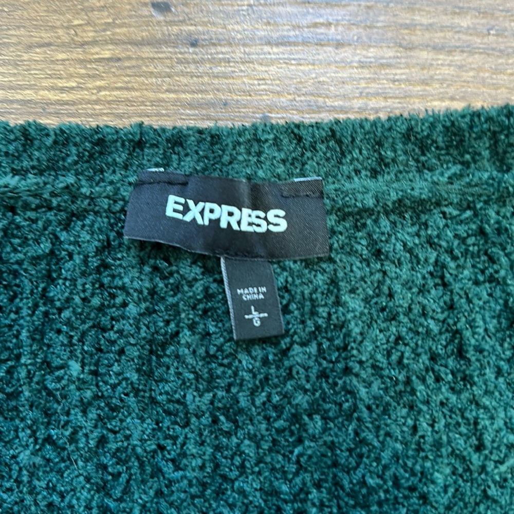 Express Soft V-Neck Sweater - Picture 2 of 3